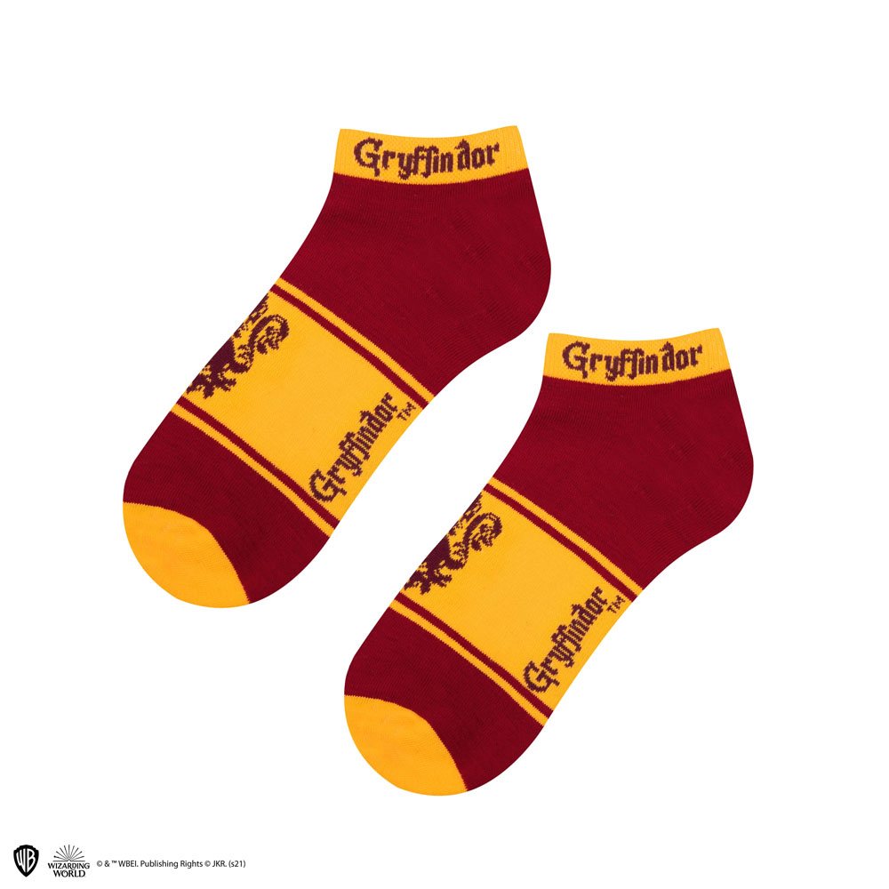 Zauberhafte Gryffindor Knöchelsocken – 3er Pack ❤✨