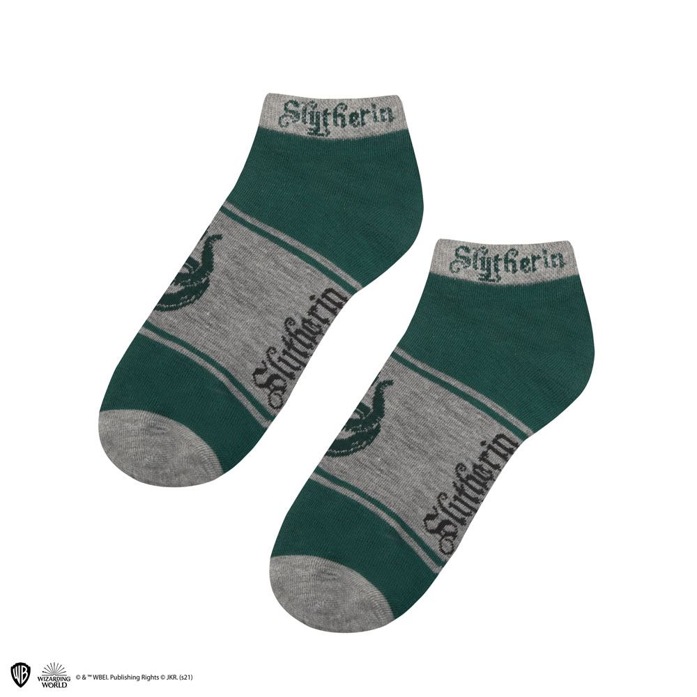 Magische Slytherin Knöchelsocken – 3er-Pack für Zauberfüße 💚✨