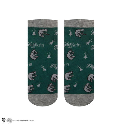 Magische Slytherin Knöchelsocken – 3er-Pack für Zauberfüße 💚✨