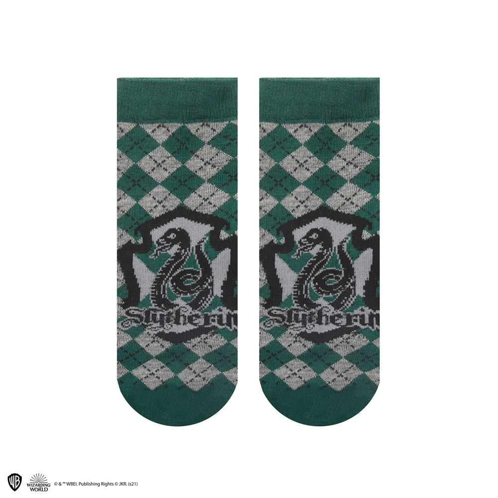 Magische Slytherin Knöchelsocken – 3er-Pack für Zauberfüße 💚✨