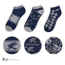 Zauberhafte Ravenclaw Knöchelsocken 3er-Set – Offiziell 💙✨