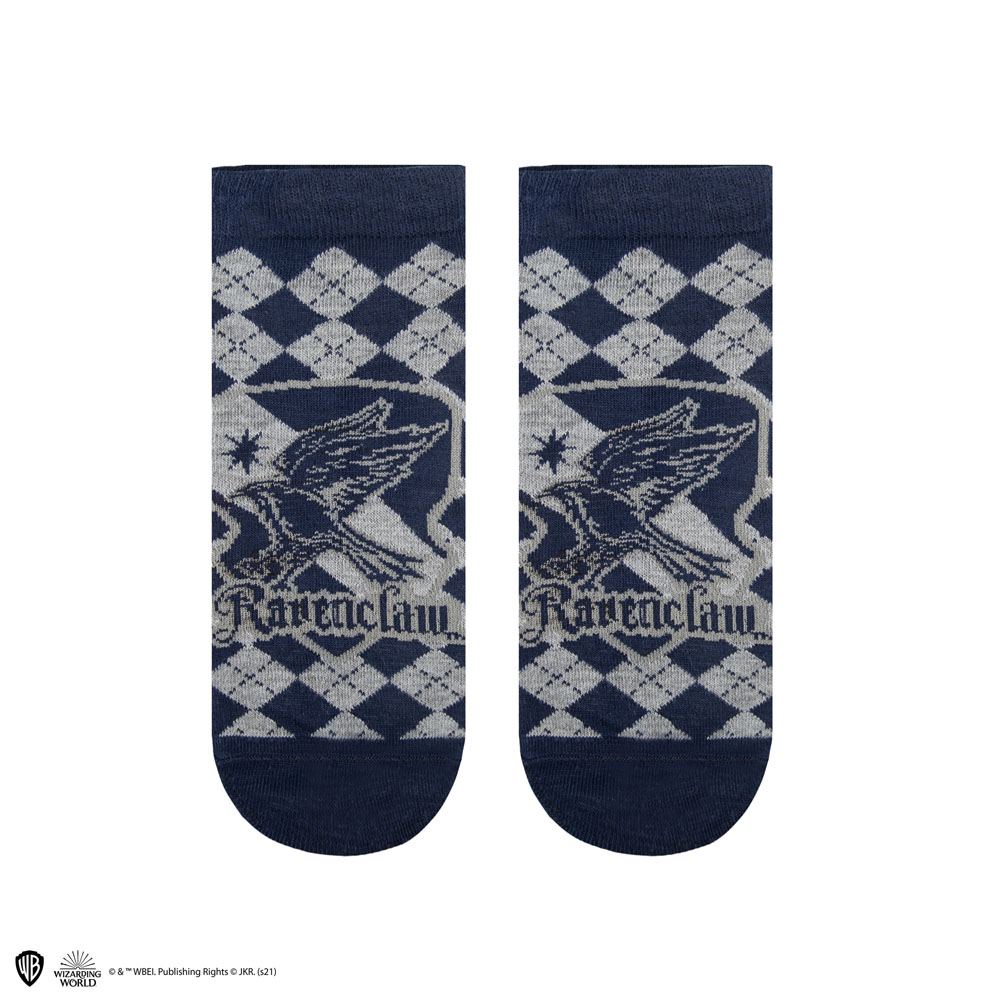 Zauberhafte Ravenclaw Knöchelsocken 3er-Set – Offiziell 💙✨
