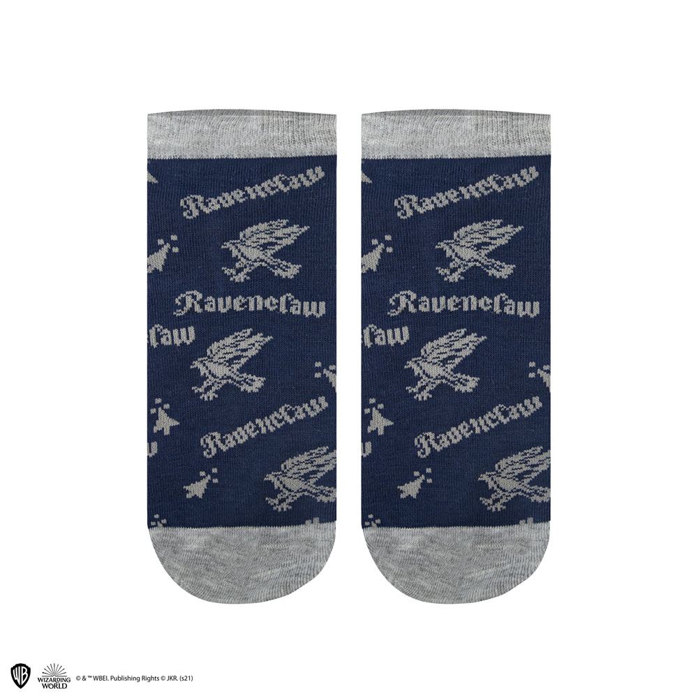 Zauberhafte Ravenclaw Knöchelsocken 3er-Set – Offiziell 💙✨