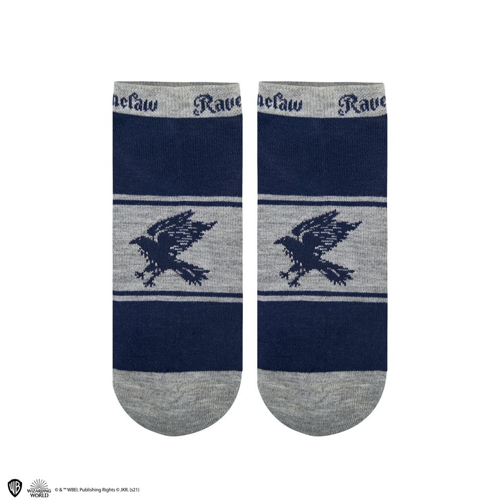 Zauberhafte Ravenclaw Knöchelsocken 3er-Set – Offiziell 💙✨