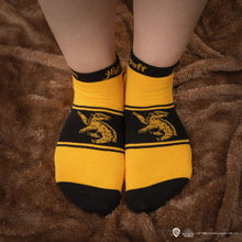 Zestaw 3 skarpetek do kostki Harry Potter Hufflepuff 💛✨