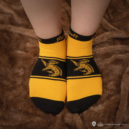 Harry Potter Hufflepuff Knöchelsocken 3er-Set 💛✨