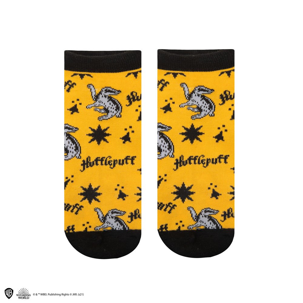 Harry Potter Hufflepuff Knöchelsocken 3er-Set 💛✨