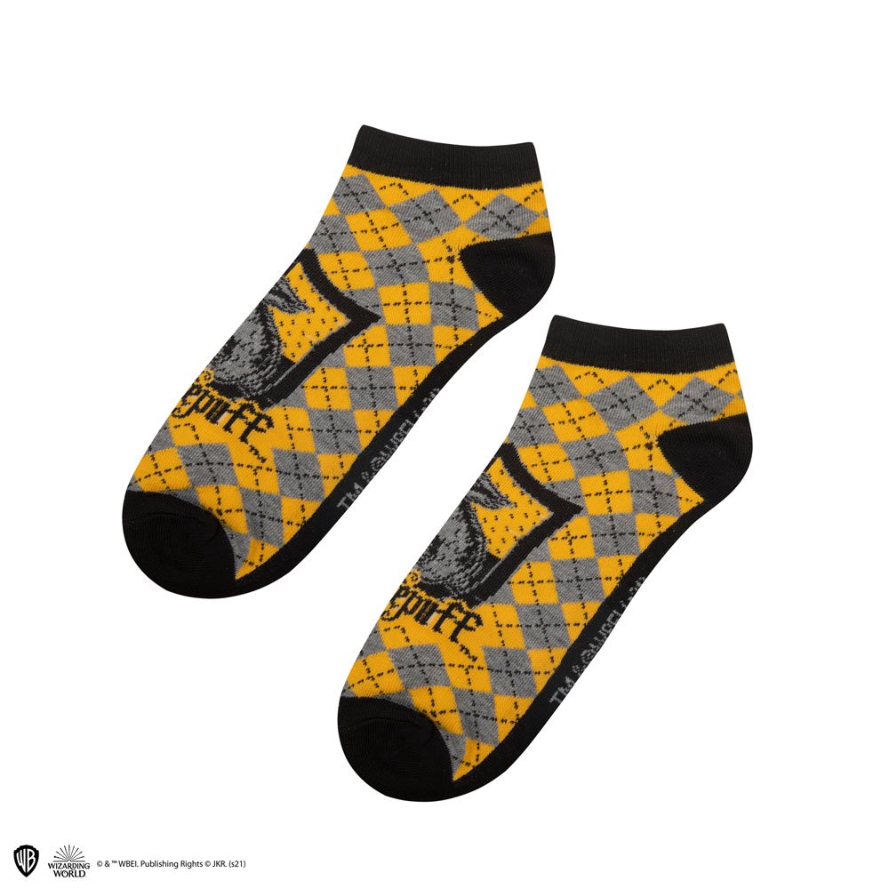 Harry Potter Hufflepuff Knöchelsocken 3er-Set 💛✨