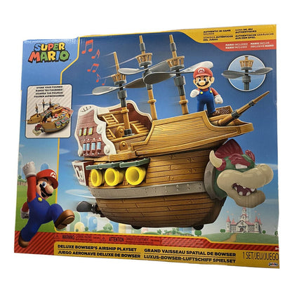 Nintendo Super Mario: Bowser's Airship Deluxe Playset 🏰🚀