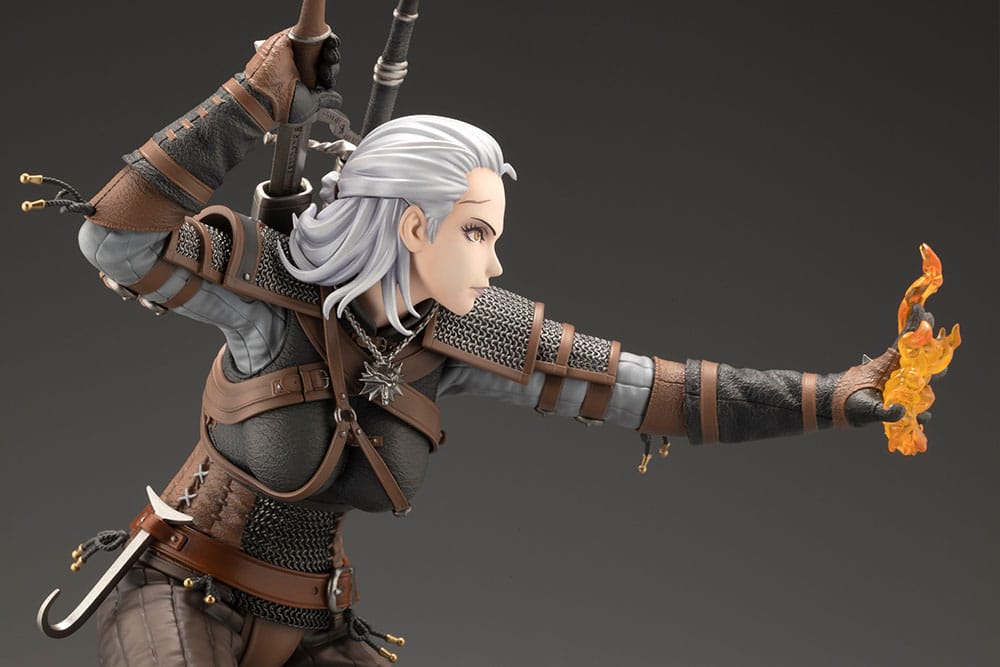 Geralt Bishoujo Statue: Eleganz trifft Hexer-Kunst