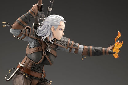 Geralt Bishoujo Statue: Eleganz trifft Hexer-Kunst