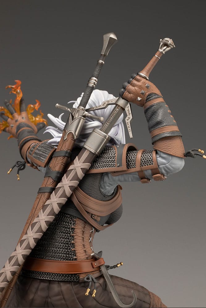 Geralt Bishoujo Statue: Eleganz trifft Hexer-Kunst