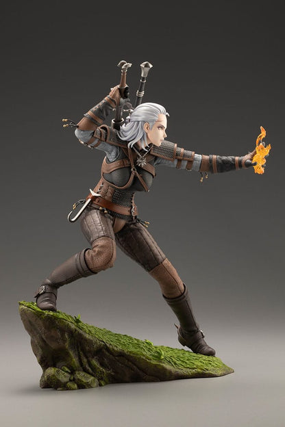 Geralt Bishoujo Statue: Eleganz trifft Hexer-Kunst