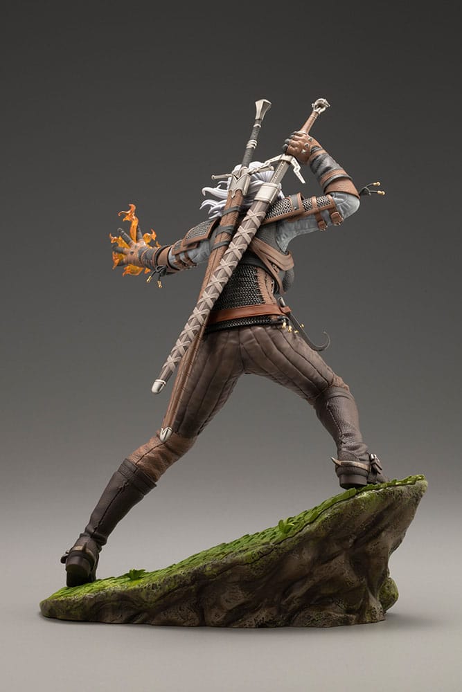 Geralt Bishoujo Statue: Eleganz trifft Hexer-Kunst