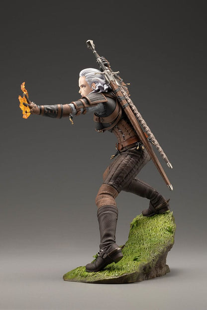 Geralt Bishoujo Statue: Eleganz trifft Hexer-Kunst