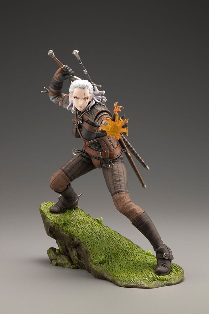 Geralt Bishoujo Statue: Eleganz trifft Hexer-Kunst