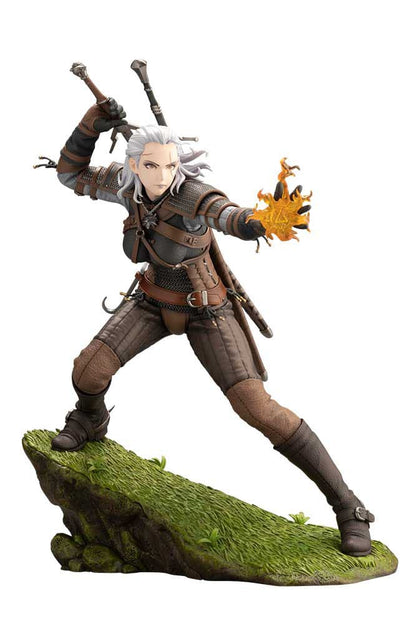 Geralt Bishoujo Statue: Eleganz trifft Hexer-Kunst