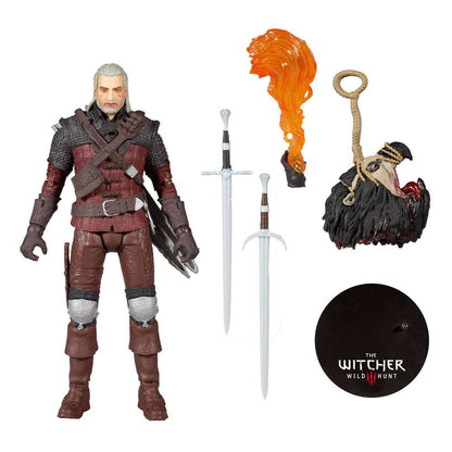 The Witcher 3 Actionfigur Geralt von Riva (Wolfsrüstung) 18 cm