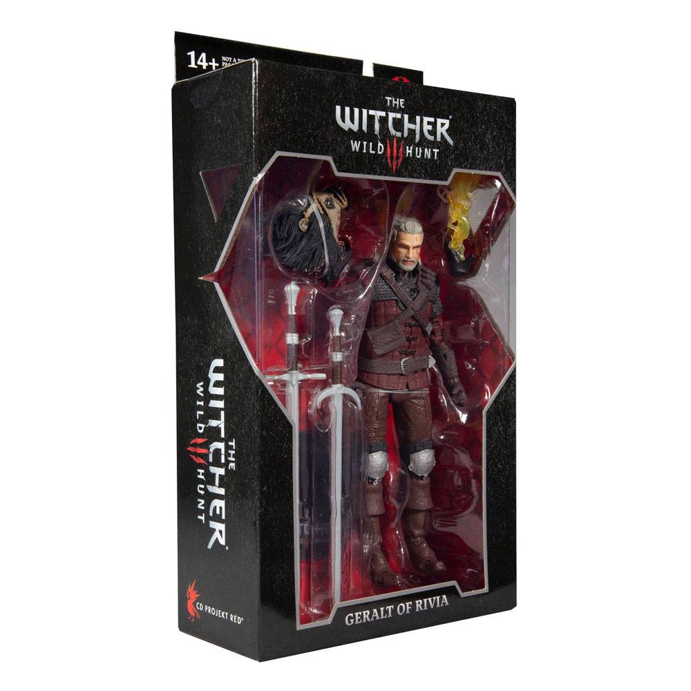 The Witcher 3 Actionfigur Geralt von Riva (Wolfsrüstung) 18 cm