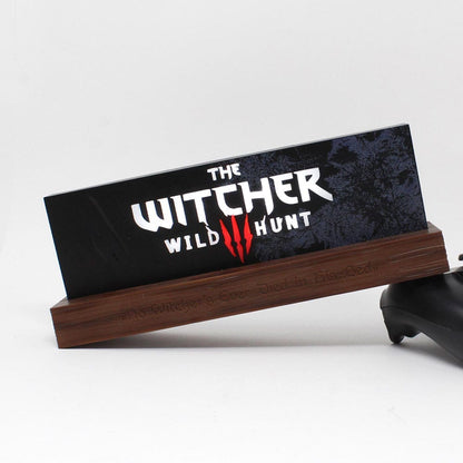 Witcher LED-Lampe: Wild Hunt Logo, leuchtende Magie