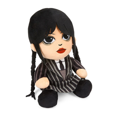 Kuschelige Wednesday Addams Plüschfigur - 20 cm