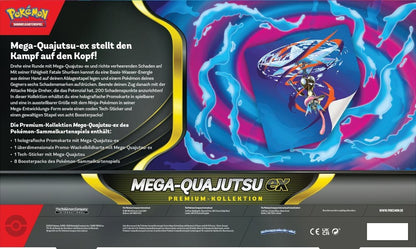 Mega Mewtu-ex Kolekcja Premium (niemiecka) – 8 boosterów Pokémon TCG