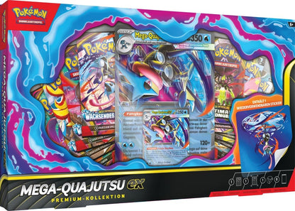 Mega Mewtu-ex Kolekcja Premium (niemiecka) – 8 boosterów Pokémon TCG