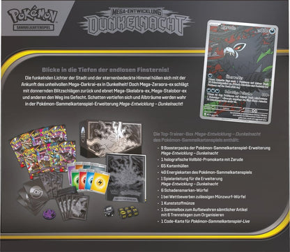Pokémon TCG Pitch Black Top Trainer Box (DE)