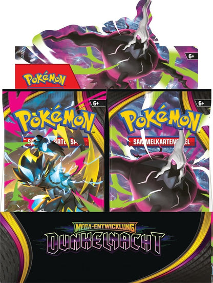 Pokémon TCG Mega Evolution: Pitch Black Booster Display (DE)