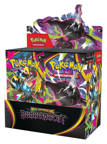 Pokémon TCG Mega Evolution: Pitch Black Booster Display (DE)