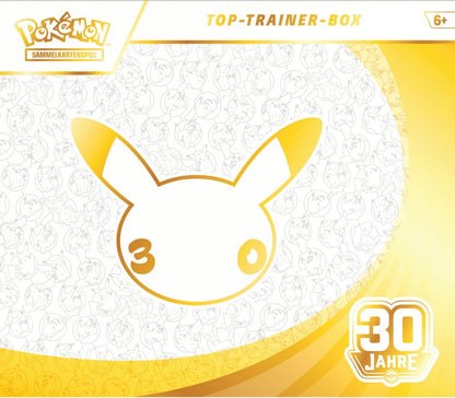 Top-Trainer-Box Pokémon TCG 30 Jahre – Jubiläums-ETB (Deutsch)