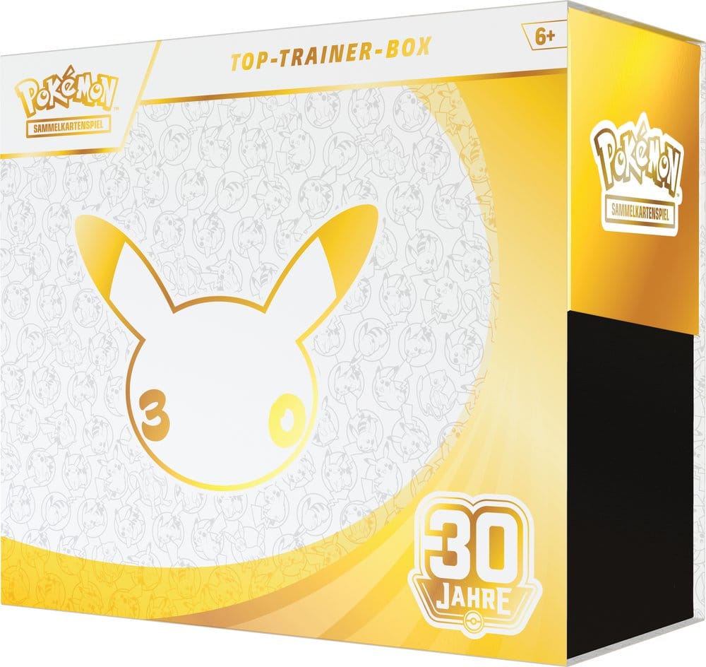 Top-Trainer-Box Pokémon TCG 30 Jahre – Jubiläums-ETB (Deutsch)