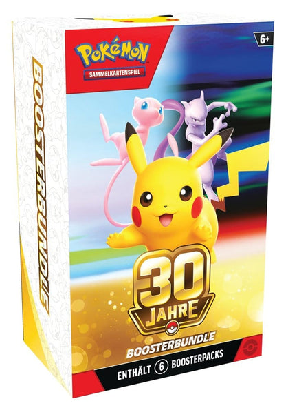 Pokémon TCG 30 Jahre Boosterbundle – Mewtu & Mew (Deutsch)