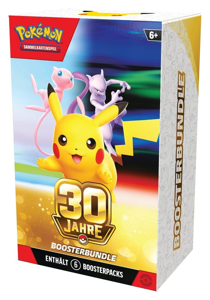 Pokémon TCG 30 Jahre Boosterbundle – Mewtu & Mew (Deutsch)