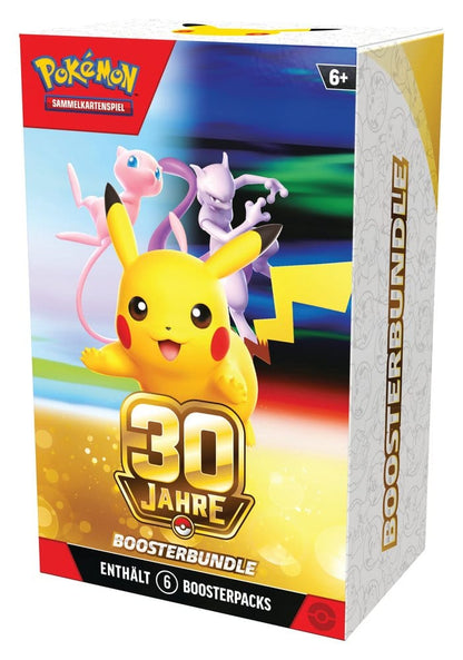 Pokémon TCG 30 Jahre Boosterbundle – Mewtu & Mew (Deutsch)