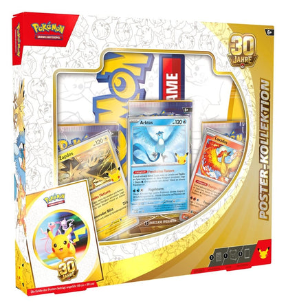 Poster-Kollektion Pokémon TCG 30 Jahre – Kanto (Deutsch)