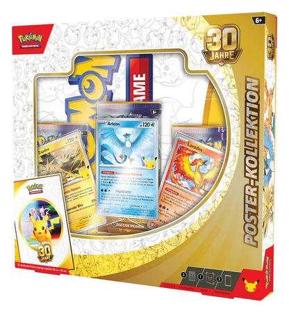 Poster-Kollektion Pokémon TCG 30 Jahre – Kanto (Deutsch)