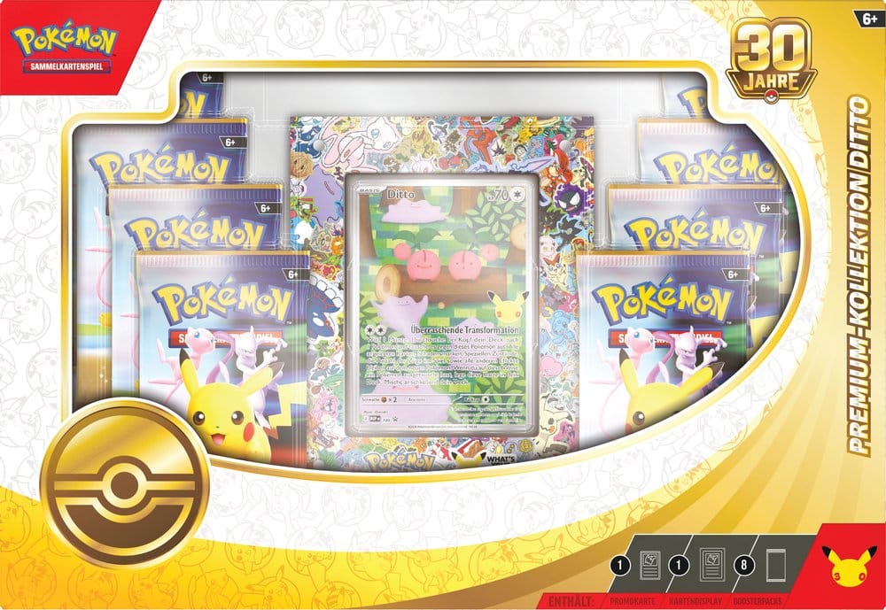 Pokémon TCG Premium-Kollektion 30 Jahre: Ditto (Deutsch)