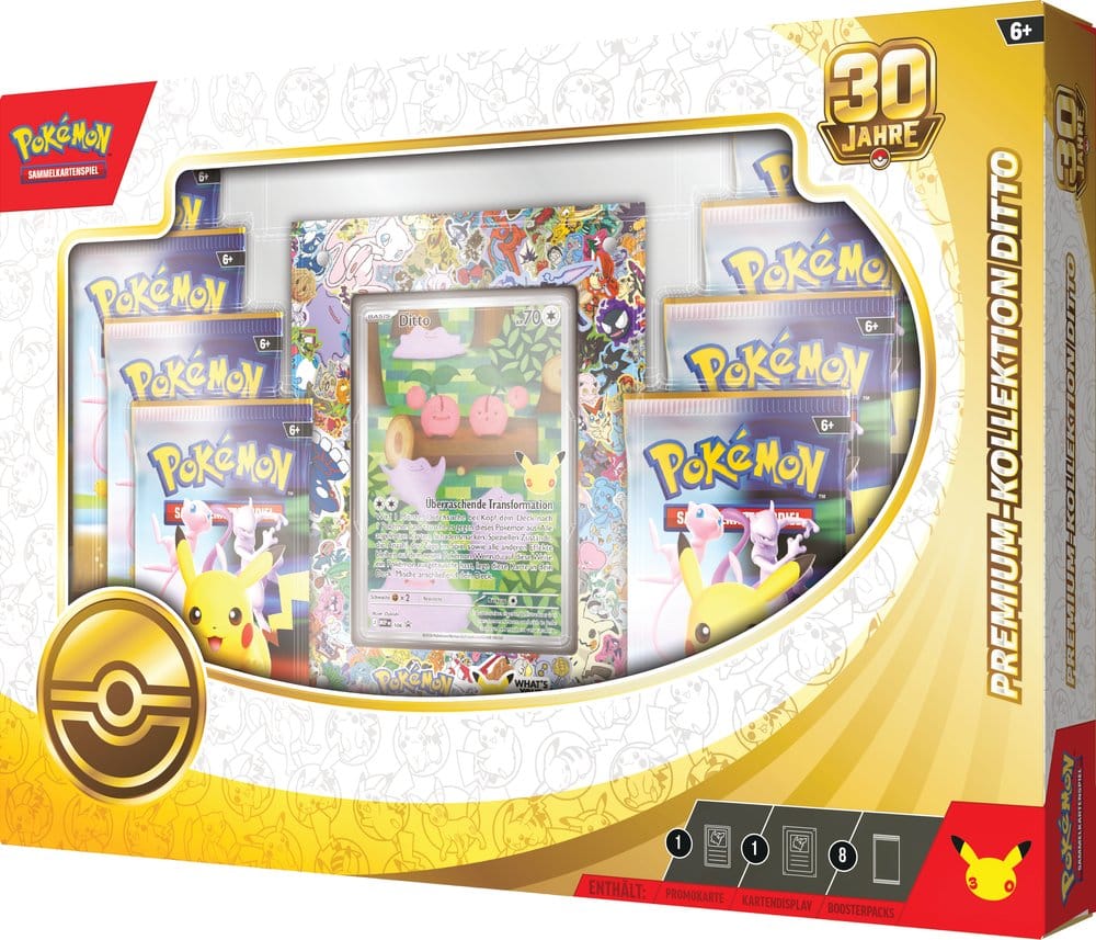 Pokémon TCG Premium-Kollektion 30 Jahre: Ditto (Deutsch)