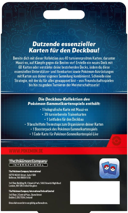 Mauzi ex Deckbau Kollektion - Pokémon TCG (Deutsch)