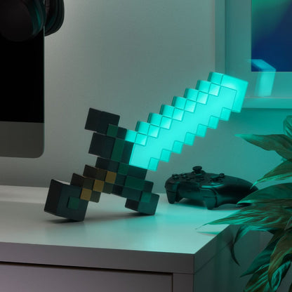 Minecraft Diamantschwert-Leuchte – Abenteuer im Licht