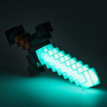 Lampa Minecraft Miecz Diamentowy z 3 trybami oświetlenia (40 cm)