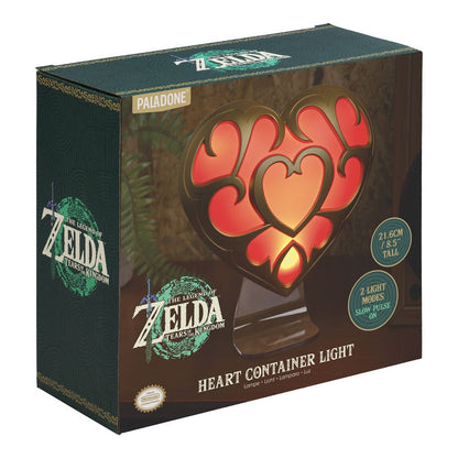Zelda: Tears of the Kingdom Leuchte als Herzcontainer (ca. 22 cm)