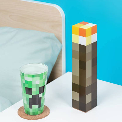 Minecraft Fackel-Lampe – Leuchtende Abenteuer für dein Zimmer