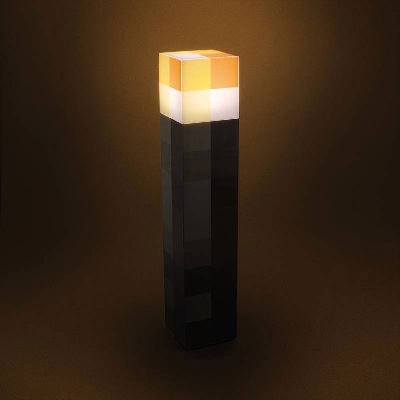 Minecraft Fackel-Lampe – Leuchtende Abenteuer für dein Zimmer