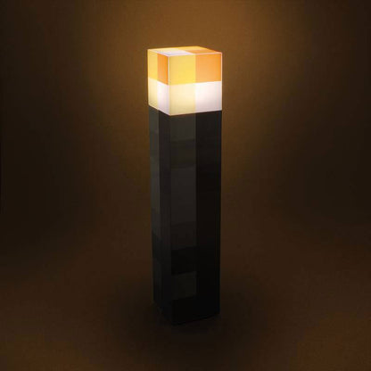 Minecraft Fackel-Lampe – Leuchtende Abenteuer für dein Zimmer