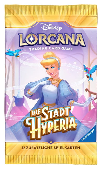Die Stadt Hyperia Boosterpack - Disney Lorcana TCG (Deutsch)