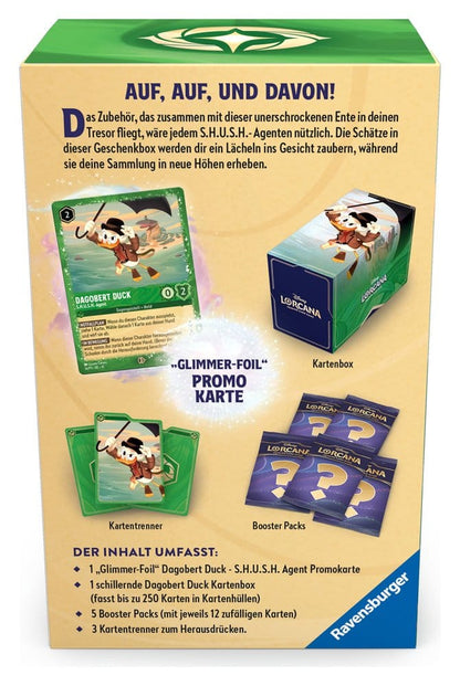 Disney Lorcana TCG Dagobert Duck Geschenkbox mit Boosterpacks (Deutsch)