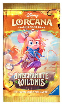 Disney Lorcana Unbekannte Wildnis - Booster oder Display mit 24 Booster Packs (Deutsch) - Trading Cards