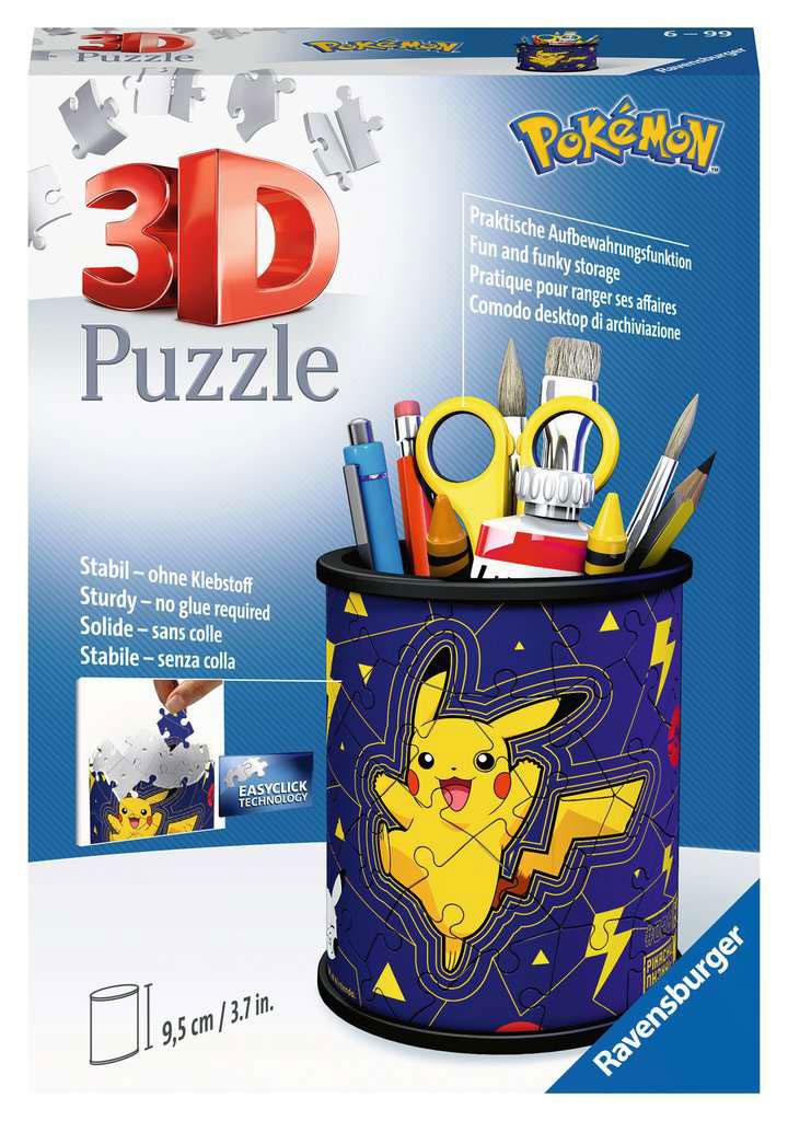 Pokémon 3D Puzzle Stiftehalter – Praktischer Hingucker für den Schreibtisch